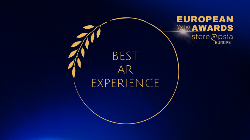 European XR Award - Best AR experience - Stereopsia EUROPE